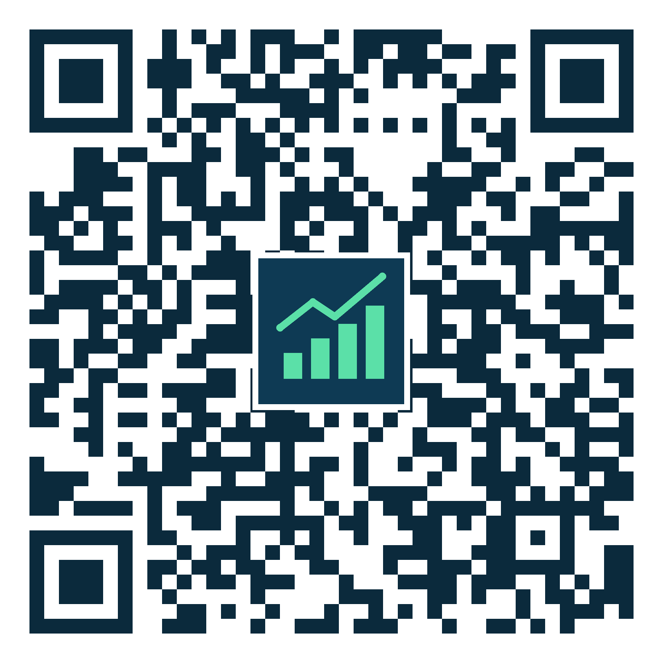 Código QR del canal de WhatsApp de Economía con Datos